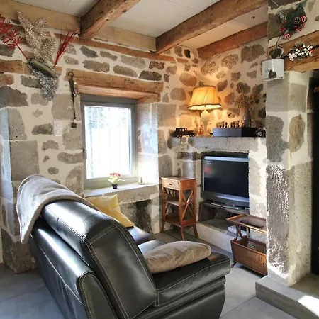 Maison De Caractere Au Coeur Des Volcans D'auvergne, Terrasse, Cheminee, Animaux Acceptes - Fr-1-742-534 * Saint-Clément